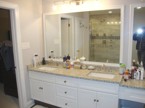 Modern Bathroom Remodel in Princeton  NJ