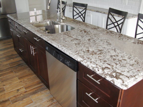 Two tone shaker kitchen remodeling