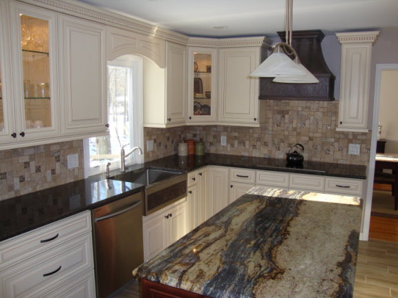 Two Tone Transitional Kitchen Remodel Abington, Pa