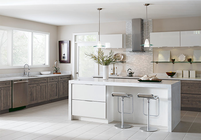 kitchen island installation